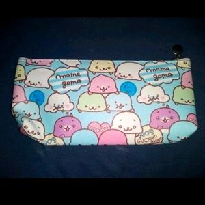 Kawaii Mamegoma Zipper Makeup Bag Pencil Pouch